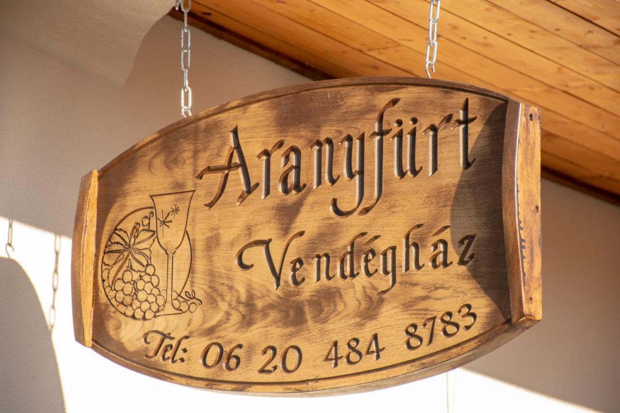 Aranyfuert Vendeghaz Hotel Токай Екстериор снимка